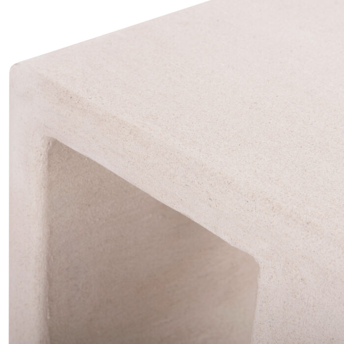 ΤΡΑΠΕΖΙ ΣΑΛΟΝΙΟΥ FB918070 MDF ΣΕ ΥΠΟΛΕΥΚΟ ΧΡΩΜΑ 48x38x48,5Υεκ. - Image 6