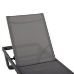 ΞΑΠΛΩΣΤΡΑ ΑΛΟΥΜΙΝΙΟΥ ΜΕ ΥΦΑΣΜΑ TESLIN FB96292.01 ΣΕ ΓΚΡΙ 198x61,5x97Υεκ. - Image 7