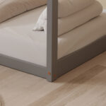 ΚΡΕΒΑΤΙ ΠΑΙΔΙΚΟ FB9678.05 τ.MONTESSORI ΞΥΛΟ ΠΕΥΚΟ ΓΚΡΙ- 140x70εκ - Image 7