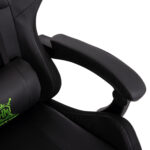 ΠΟΛΥΘΡΟΝΑ GAMING FB91203.03 ΜΑΥΡΟ-ΠΡΑΣΙΝΟ PVC & NYLON 58.5x100x120Υεκ. - Image 9