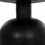 ΒΟΗΘΗΤΙΚΟ ΤΡΑΠΕΖΑΚΙ FB99892.12 ΞΥΛΟ SUAR--ΜΑΥΡΟ Φ40x40Υεκ - Image 5