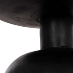 ΒΟΗΘΗΤΙΚΟ ΤΡΑΠΕΖΑΚΙ FB99892.12 ΞΥΛΟ SUAR--ΜΑΥΡΟ Φ40x40Υεκ - Image 7