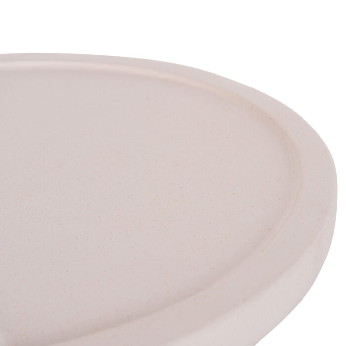 ΒΟΗΘΗΤΙΚΟ ΤΡΑΠΕΖΙ FB918169.02 FIBER CEMENT ΛΕΥΚΟ-ΦΥΣΙΚΟ RATTAN--Φ40x61Υεκ. - Image 8