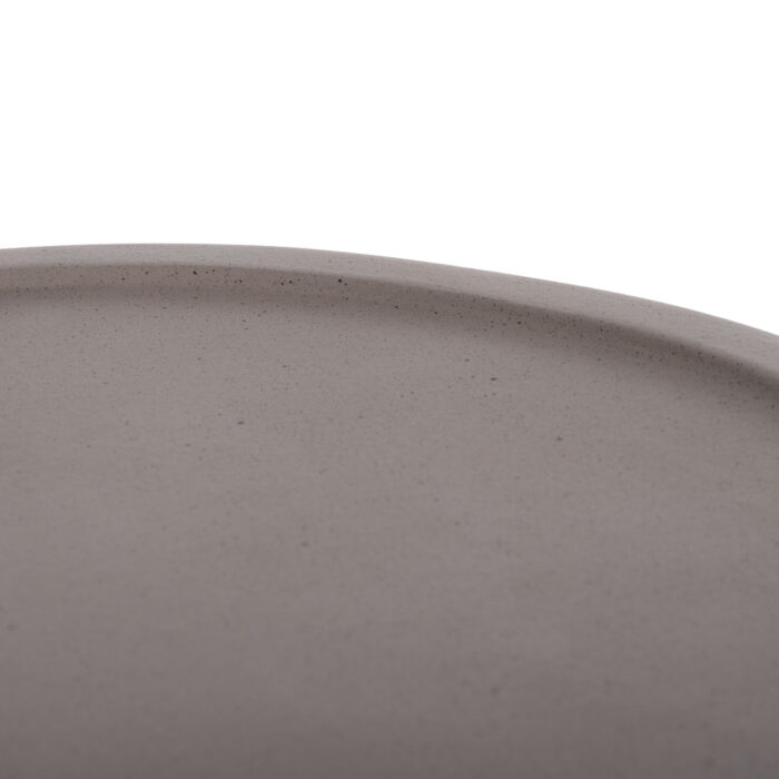ΒΟΗΘΗΤΙΚΟ ΤΡΑΠΕΖΙ FB918169.03 FIBER CEMENT ΓΚΡΙ-ΦΥΣΙΚΟ RATTAN--Φ40x61Υεκ. - Image 7