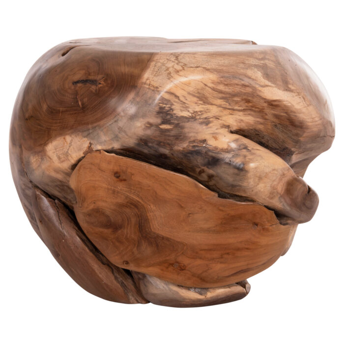 ΒΟΗΘΗΤΙΚΟ ΤΡΑΠΕΖΙ FB918295 ΞΥΛΟ TEAK--ΦΥΣΙΚΟ 50x50x50Υεκ. - Image 6