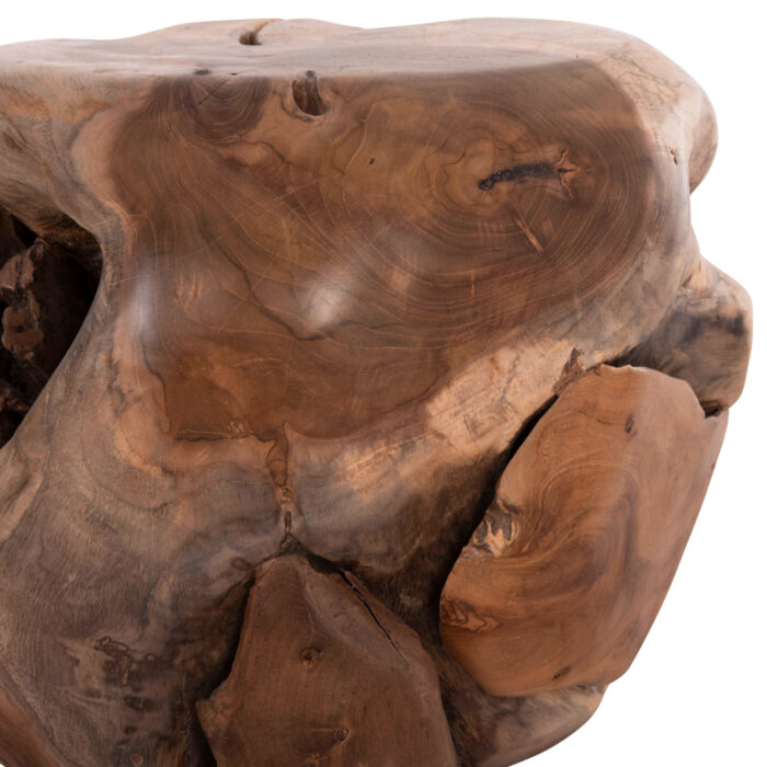 ΒΟΗΘΗΤΙΚΟ ΤΡΑΠΕΖΙ FB918295 ΞΥΛΟ TEAK--ΦΥΣΙΚΟ 50x50x50Υεκ. - Image 9