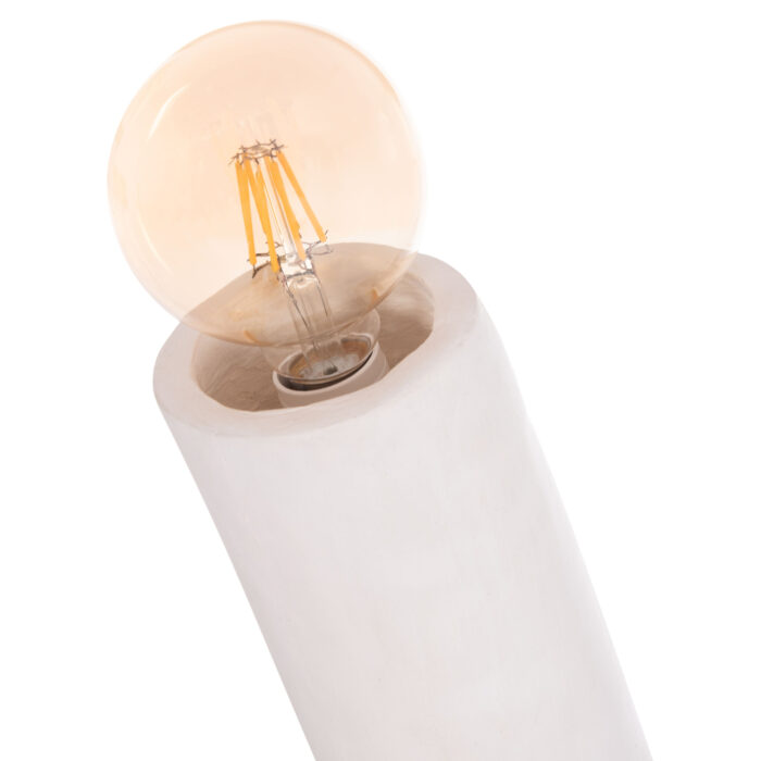 ΔΙΑΚΟΣΜΗΤΙΚΟ ΦΩΤΙΣΤΙΚΟ ΔΑΠΕΔΟΥ FB94702.02 FIBER CEMENT-ΛΕΥΚΟ 50x43x145Υεκ - Image 9