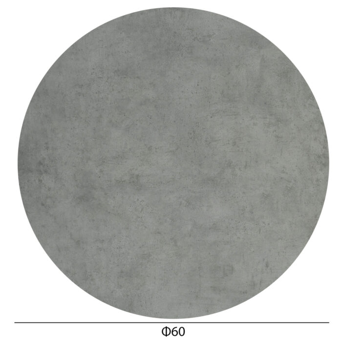 ΕΠΙΦΑΝΕΙΑ ΤΡΑΠΕΖΙΟΥ HPL ΣΤΡΟΓΓΥΛΗ FB95841.32 CEMENT Φ60εκ. - Image 2