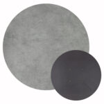 ΕΠΙΦΑΝΕΙΑ ΤΡΑΠΕΖΙΟΥ HPL ΣΤΡΟΓΓΥΛΗ FB95841.32 CEMENT Φ60εκ.