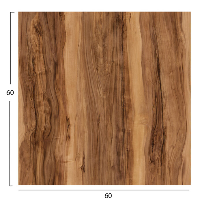 ΕΠΙΦΑΝΕΙΑ ΤΡΑΠΕΖΙΟΥ HPL ΤΕΤΡΑΓΩΝΗ FB95837.30 INDIAN SHEESHAM 60x60εκ. - Image 2