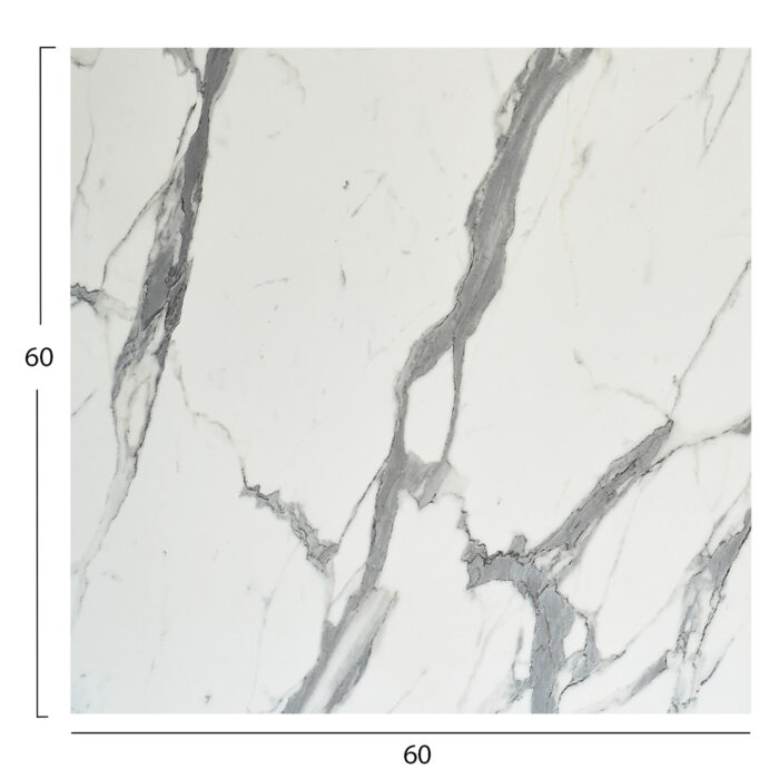 ΕΠΙΦΑΝΕΙΑ ΤΡΑΠΕΖΙΟΥ HPL ΤΕΤΡΑΓΩΝΗ FB95837.31 WHITE MARBLE 60x60εκ. - Image 2