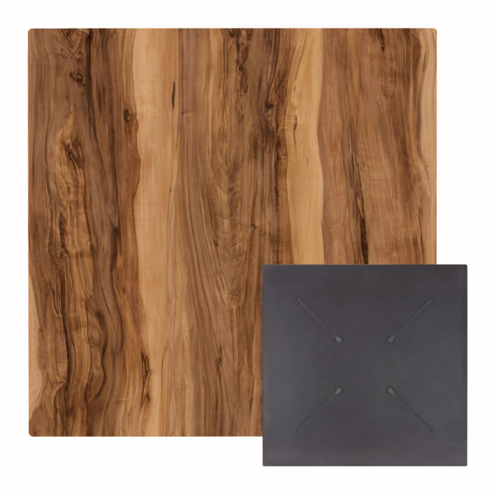 ΕΠΙΦΑΝΕΙΑ ΤΡΑΠΕΖΙΟΥ HPL ΤΕΤΡΑΓΩΝΗ FB95837.30 INDIAN SHEESHAM 60x60εκ. - Image 1