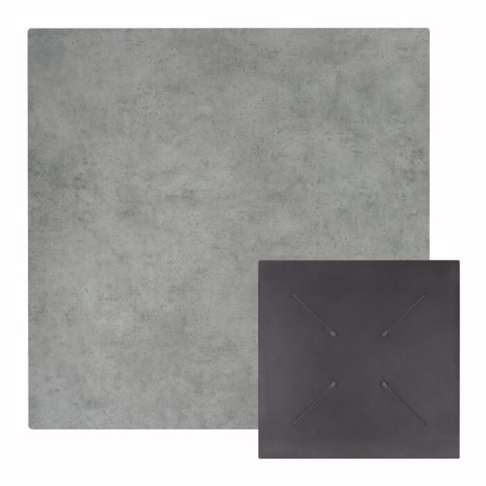ΕΠΙΦΑΝΕΙΑ ΤΡΑΠΕΖΙΟΥ HPL ΤΕΤΡΑΓΩΝΗ FB95837.32 CEMENT 60x60εκ. - Image 1
