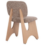 ΚΑΡΕΚΛΑ ΤΡΑΠΕΖΑΡΙΑΣ FB918248.01 ΚΑΦΕ ΥΦΑΣΜΑ-PLYWOOD ΧΡΩΜΑ ΔΡΥΟΣ 53x56x78Υεκ. - Image 5