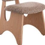 ΚΑΡΕΚΛΑ ΤΡΑΠΕΖΑΡΙΑΣ FB918248.01 ΚΑΦΕ ΥΦΑΣΜΑ-PLYWOOD ΧΡΩΜΑ ΔΡΥΟΣ 53x56x78Υεκ. - Image 9