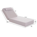 ΜΑΞΙΛΑΡΙ ΞΑΠΛΩΣΤΡΑΣ FB921094.01 OLEFIN ΨΑΡΟΚΟΚΚΑΛΟ ΜΕ FOAM 198x70x20Υεκ - Image 2