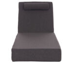 ΜΑΞΙΛΑΡΙ ΞΑΠΛΩΣΤΡΑΣ FB921094.03 OLEFIN ΣΚΟΥΡΟ ΓΚΡΙ ΜΕ FOAM 198x70x20Υεκ - Image 5