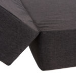 ΜΑΞΙΛΑΡΙ ΞΑΠΛΩΣΤΡΑΣ FB921094.03 OLEFIN ΣΚΟΥΡΟ ΓΚΡΙ ΜΕ FOAM 198x70x20Υεκ - Image 7