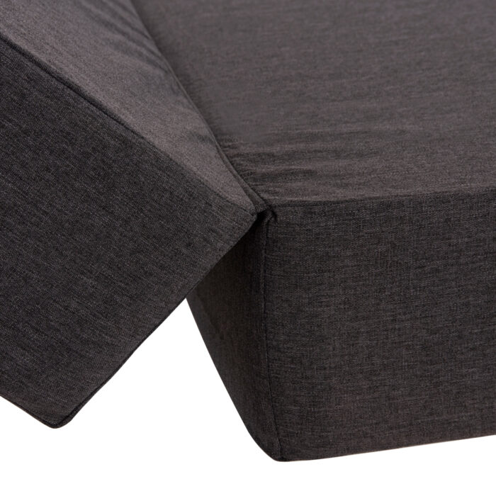 ΜΑΞΙΛΑΡΙ ΞΑΠΛΩΣΤΡΑΣ FB921094.03 OLEFIN ΣΚΟΥΡΟ ΓΚΡΙ ΜΕ FOAM 198x70x20Υεκ - Image 7