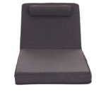 ΜΑΞΙΛΑΡΙ ΞΑΠΛΩΣΤΡΑΣ FB921095.02 OLEFIN ΣΚΟΥΡΟ ΓΚΡΙ ΜΕ FOAM 190x70x10Υεκ - Image 4