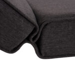 ΜΑΞΙΛΑΡΙ ΞΑΠΛΩΣΤΡΑΣ FB921095.02 OLEFIN ΣΚΟΥΡΟ ΓΚΡΙ ΜΕ FOAM 190x70x10Υεκ - Image 6