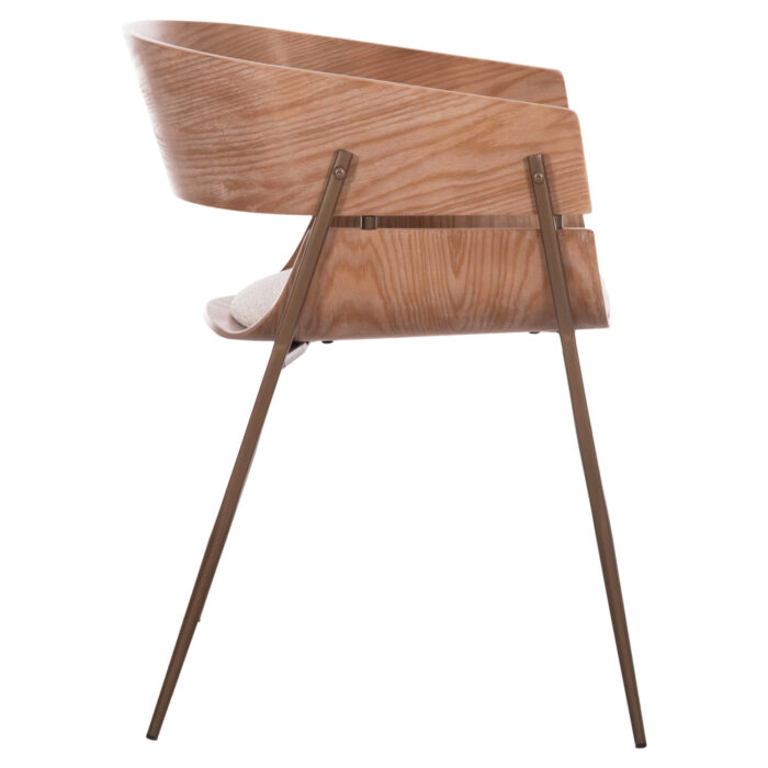 ΠΟΛΥΘΡΟΝΑ FB918254.01 PLYWOOD ΣΕ WHITEWASH--ΜΕΤΑΛΛΟ ΣΕ ΧΑΛΚΙΝΟ 55,5x55x72Υεκ. - Image 4
