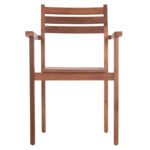 ΠΟΛΥΘΡΟΝΑ FB96358 ΞΥΛΟ TEAK ΣΕ ΦΥΣΙΚΟ--58x58,5x88Υεκ. - Image 3