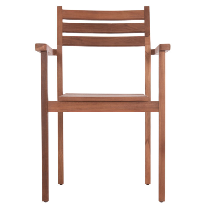 ΠΟΛΥΘΡΟΝΑ FB96358 ΞΥΛΟ TEAK ΣΕ ΦΥΣΙΚΟ--58x58,5x88Υεκ. - Image 3