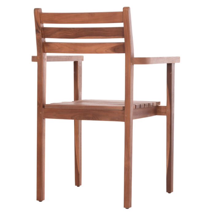ΠΟΛΥΘΡΟΝΑ FB96358 ΞΥΛΟ TEAK ΣΕ ΦΥΣΙΚΟ--58x58,5x88Υεκ. - Image 5