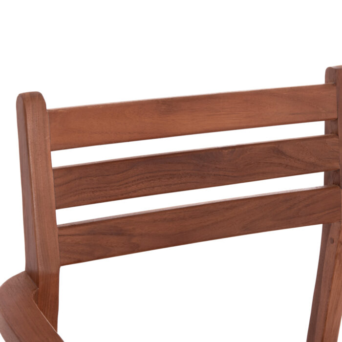 ΠΟΛΥΘΡΟΝΑ FB96358 ΞΥΛΟ TEAK ΣΕ ΦΥΣΙΚΟ--58x58,5x88Υεκ. - Image 7