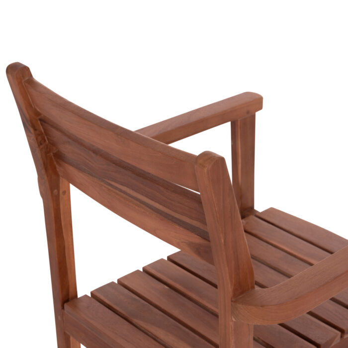 ΠΟΛΥΘΡΟΝΑ FB96358 ΞΥΛΟ TEAK ΣΕ ΦΥΣΙΚΟ--58x58,5x88Υεκ. - Image 10
