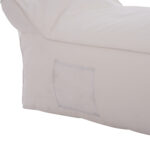 ΠΟΥΦ ΞΑΠΛΩΣΤΡΑ WADELIN FB95774.11 ΜΕ TEXTILINE ΛΕΥΚΟ 190x80x40-60Υ εκ. - Image 7