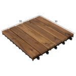 ΣΕΤ 10ΤΜΧ ΜΑΣΙΦ ΠΛΑΚΑΚΙΑ ΑΚΑΚΙΑΣ FB96299-- 30x30x2.4Υεκ - Image 2