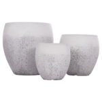 ΣΕΤ 3ΤΜΧ ΓΛΑΣΤΡΕΣ FB94718 FIBERCLAY ΛΕΥΚΟ Φ55x54Υεκ - Image 2