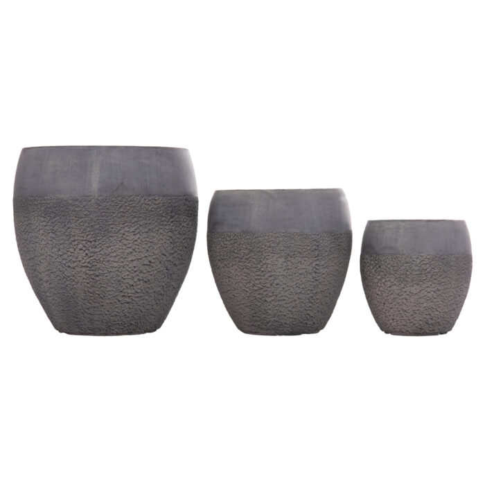 ΣΕΤ 3ΤΜΧ ΓΛΑΣΤΡΕΣ FB94725 FIBERCLAY-ΣΕ ΣΚΟΥΡΟ CEMENT ΧΡΩΜΑ Φ55x54Υεκ - Image 6