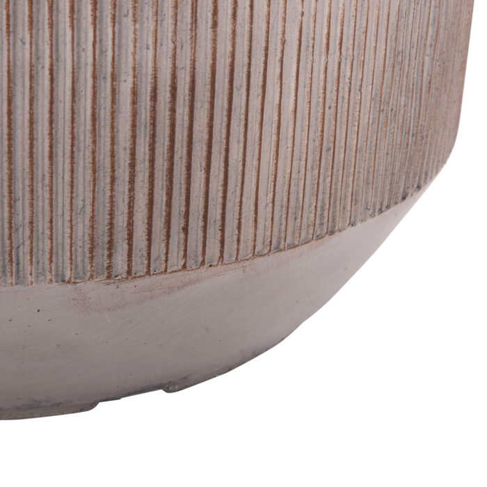 ΣΕΤ 3ΤΜΧ ΓΛΑΣΤΡΕΣ ΣΤΡΟΓΓΥΛΕΣ FB94724 FIBERCLAY-ΧΡΩΜΑ CEMENT Φ55x55Υεκ - Image 10