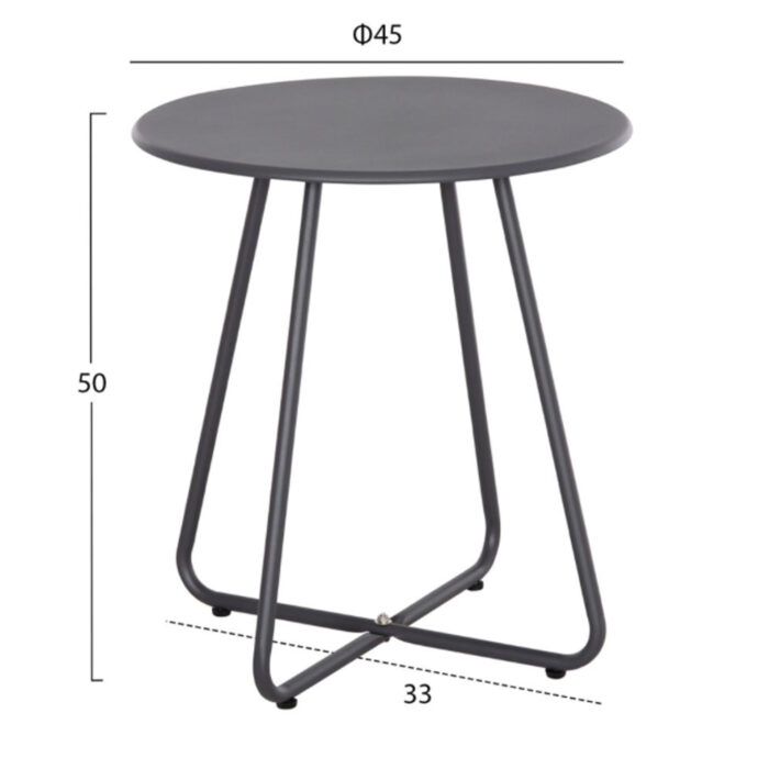 ΣΕΤ LOUNGE 3TMX ΕΞ.ΧΩΡΟΥ FB921193 ΜΕΤΑΛΛΟ ΣΕ ΓΚΡΙ--ΣΥΝΘ.RATTAN ΣΕ ΛΕΥΚΟ-ΜΑΥΡΟ - Image 2