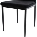 ΣΕΤ ΤΡΑΠΕΖΑΡΙΑΣ 5ΤΜΧ FB921173 MDF TOP ΜΑΥΡΟ-ΒΕΛΟΥΔΟ & ΜΕΤΑΛΛΟ ΜΑΥΡΟ - Image 6