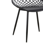 ΣΕΤ ΤΡΑΠΕΖΑΡΙΑΣ 5ΤΜΧ FB921175 MDF TOP & ΠΟΛΥΠΡΟΠΥΛΕΝΙΟ ΣΕ ΜΑΥΡΟ - Image 6