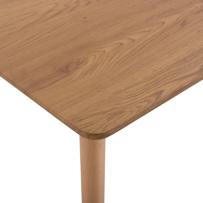 ΣΕΤ ΤΡΑΠΕΖΑΡΙΑΣ 5ΤΜΧ FB921180 MDF TOP ΣΕ ΦΥΣΙΚΟ--ΥΦΑΣΜΑ ΜΠΕΖ - Image 7