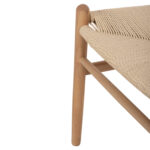 ΣΕΤ ΤΡΑΠΕΖΑΡΙΑΣ 5ΤΜΧ FB921182 MDF TOP-ΞΥΛΟ ΟΞΙΑΣ & PAPER ROPE ΣΕ ΦΥΣΙΚΟ - Image 6