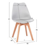 ΣΕΤ ΤΡΑΠΕΖΑΡΙΑΣ 5ΤΜΧ FB921184 MDF TOP ΣΕ ΛΕΥΚΟ--ΠΟΔΙΑ ΟΞΙΑΣ - Image 3