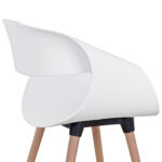 ΣΕΤ ΤΡΑΠΕΖΑΡΙΑΣ 5ΤΜΧ FB921186 MDF TOP & ΠΟΛΥΠΡΟΠΥΛΕΝΙΟ ΣΕ ΛΕΥΚΟ ΧΡΩΜΑ - Image 5