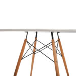 ΣΕΤ ΤΡΑΠΕΖΑΡΙΑΣ 5ΤΜΧ FB921186 MDF TOP & ΠΟΛΥΠΡΟΠΥΛΕΝΙΟ ΣΕ ΛΕΥΚΟ ΧΡΩΜΑ - Image 6