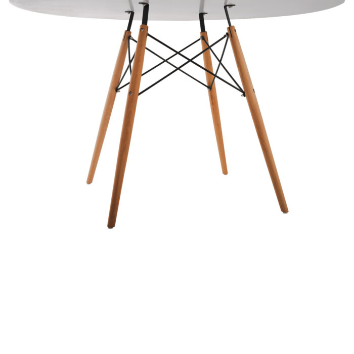 ΣΕΤ ΤΡΑΠΕΖΑΡΙΑΣ 5ΤΜΧ FB921186 MDF TOP & ΠΟΛΥΠΡΟΠΥΛΕΝΙΟ ΣΕ ΛΕΥΚΟ ΧΡΩΜΑ - Image 7
