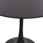 ΣΕΤ ΤΡΑΠΕΖΑΡΙΑΣ 5ΤΜΧ FB921191 MDF TOP-ΜΕΤΑΛΛΙΚΑ ΠΟΔΙΑ-ΒΕΛΟΥΔΟ--ΜΑΥΡΟ - Image 6