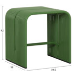 ΣΚΑΜΠO FB96325.07 ΑΛΟΥΜΙΝΙΟ ΣΕ ΠΡΑΣΙΝΟ ΧΡΩΜΑ 40x38x42,5Yεκ. - Image 2