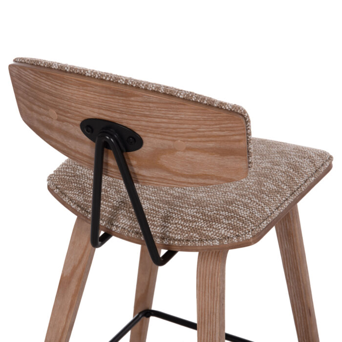 ΣΚΑΜΠΟ ΜΠΑΡ ΜΕΣ.ΥΨΟΥΣ FB99984.01 PLYWOOD ΣΕ WHITEWASH-ΚΑΦΕ ΥΦΑΣΜΑ 50x48x90Υεκ. - Image 10
