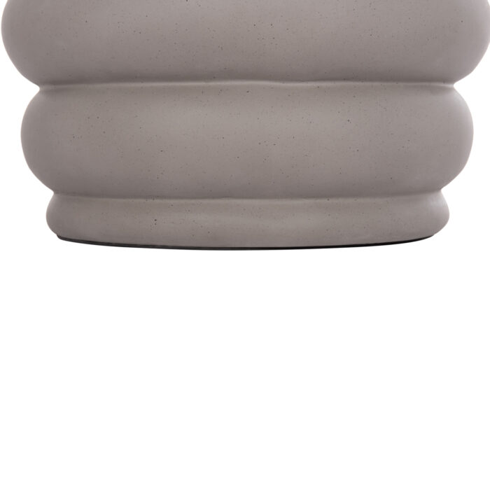 ΤΡΑΠΕΖΙ ΒΟΗΘΗΤΙΚΟ FB918172.03 FIBER CEMENT ΓΚΡΙ- ΞΥΛΟ TEAK TOP Φ45x46Υεκ. - Image 10