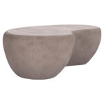 ΤΡΑΠΕΖΙ ΣΑΛΟΝΙΟΥ FB918151.03L FIBER CEMENT ΣΕ ΓΚΡΙ--122x78,5x40Υεκ. - Image 3